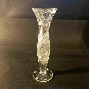 American Brilliant Period (ABP) Cut Lead Crystal Trumpet Vase
